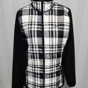 Ralph Lauren Women's Black & White Plaid Jacket.